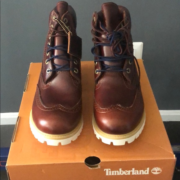 Timberland brogue boots size 12 Clearance